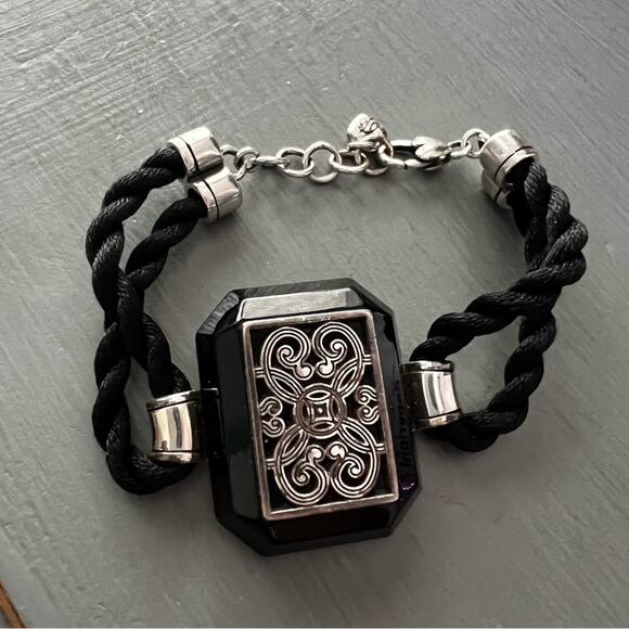 Brighton Black & Silver Tone Bracelet - Picture 6 of 8